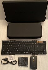 Foldable Wireless Keyboard and Mouse Combo