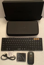 Foldable Wireless Keyboard and Mouse Combo