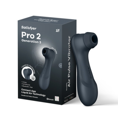 Satisfyer Pro 2 Gen 3 + App Clitoral Stimulator Vibrator with Liquid Air Tech