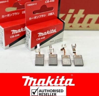 4x Makita Kohlebürste CB440/CB448 für BTD146 DHP482 BDF458 BTD044 BTD063