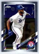 2021 Topps Chrome #126 Sherten Apostel Rookie Texas Rangers RC