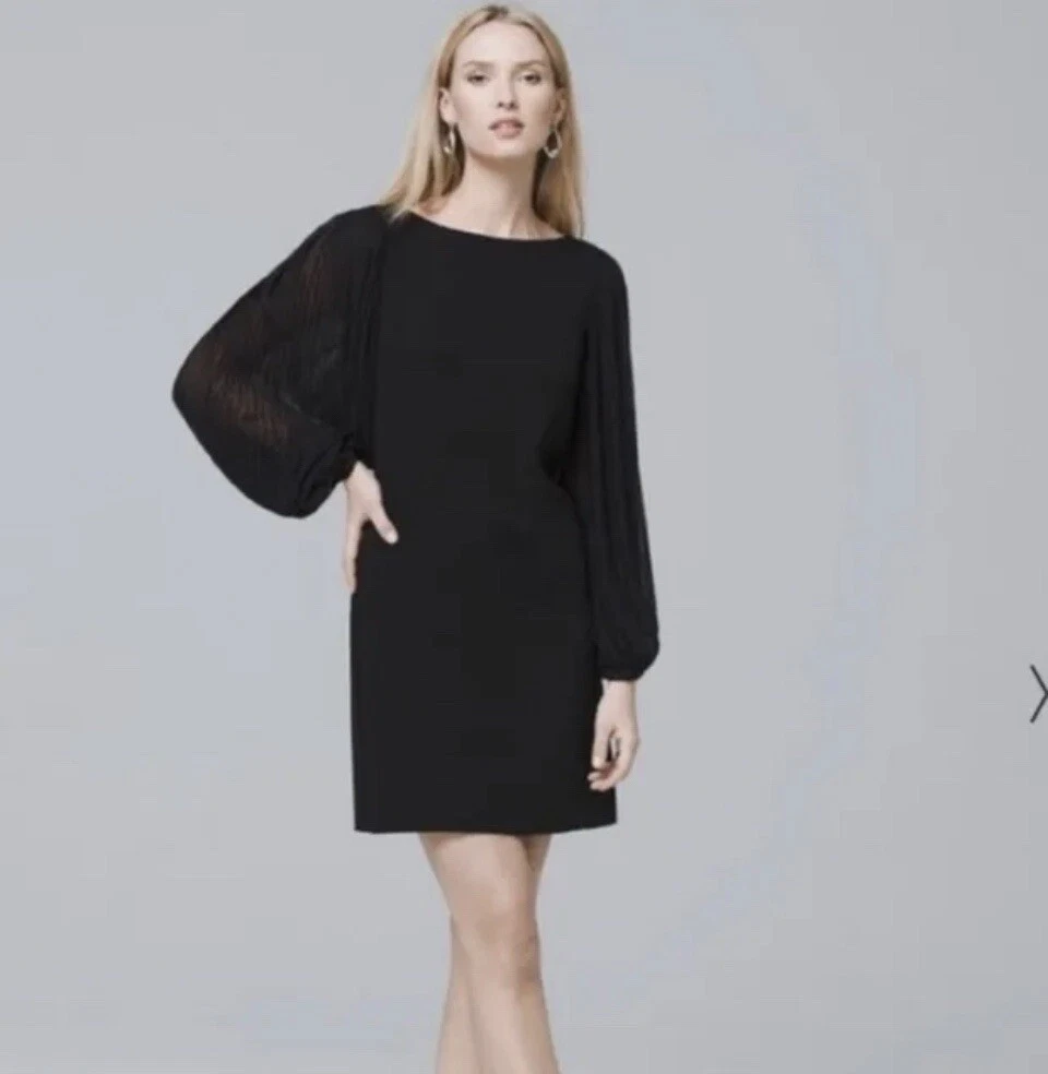 Black white market dresses top