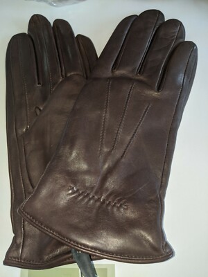 Men's {100% Cashmere Lined} Fownes Leather
