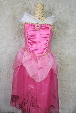 Disney Princess Aurora Costume Size 5/6 Dress Sleeping Beauty Pink HALLOWEEN U