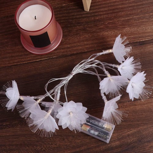 Flash Fairy Lamps Battery Powered Christmas Tree Flower Lights Camping - Picture 6 of 14