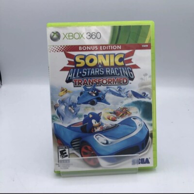Sonic & All-Stars Racing Transformed  (Microsoft Xbox 360, 2012  TESTED WORKS
