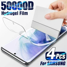 Hydrogel Film For Samsung S25 S24 S23 Ultra S22 S21 Plus S20 FE Screen Protector