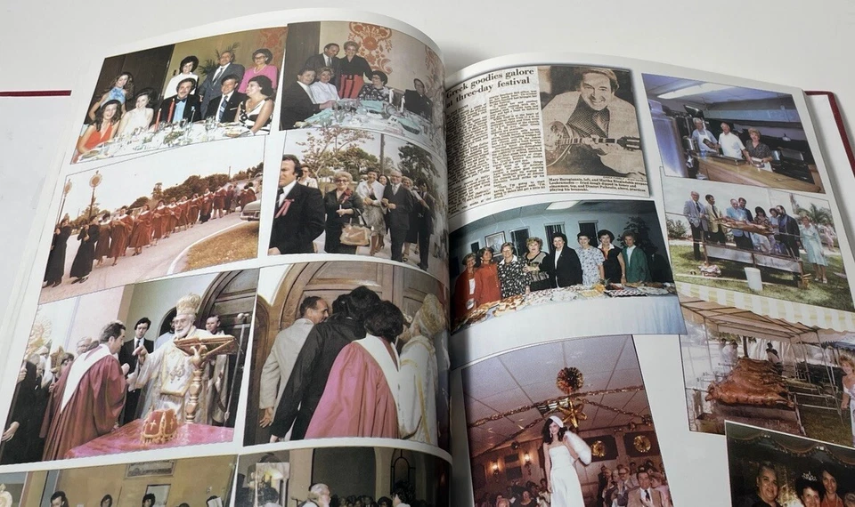 SAINT GEORGE GREEK ORTHODOX CHURCH HOLLYWOOD FLORIDA 25TH ANNIVERSARY BOOK 1998 - Image 4 of 4