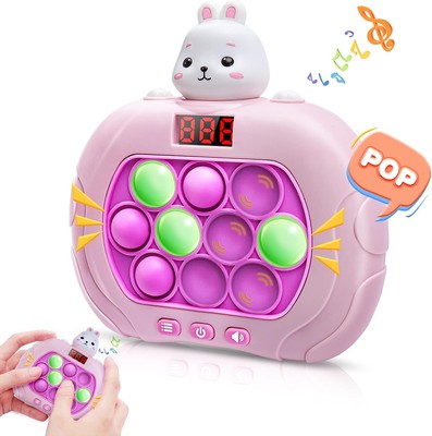 Quick Push Pop Fidget It Spielzeug Bubble Game Controller Elektrisch Sensorspiel