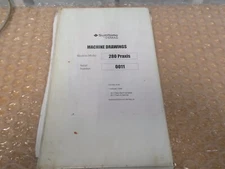 Van Dorn Demag Praxis 280 Praxis Injection Unit Machine Drawings  -READ (40110 )