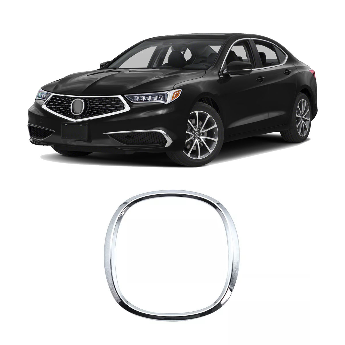 For 2018 2019 2020 Acura TLX Grille Emblem 94FTQ-Z69 Chrome | eBay