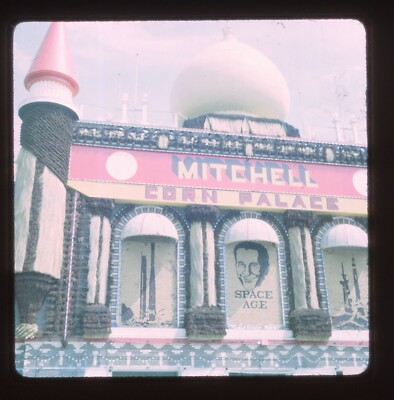 Vintage 35mm Film Slide 1970 Mitchell Corn Palace South Dakota