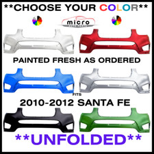 New Front Bumper For 2010-2012 Santa Fe Painted *choose Your Color* Hy1000181