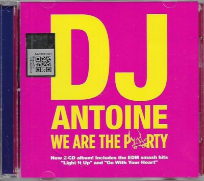 DJ Antoine We Are The Party 2CD Album Version + Extended Club Mixes Singapore