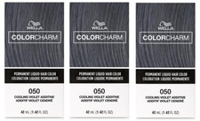 Wella Permanent Liquid Hair Color 050 Cooling Violet - 3 PACK