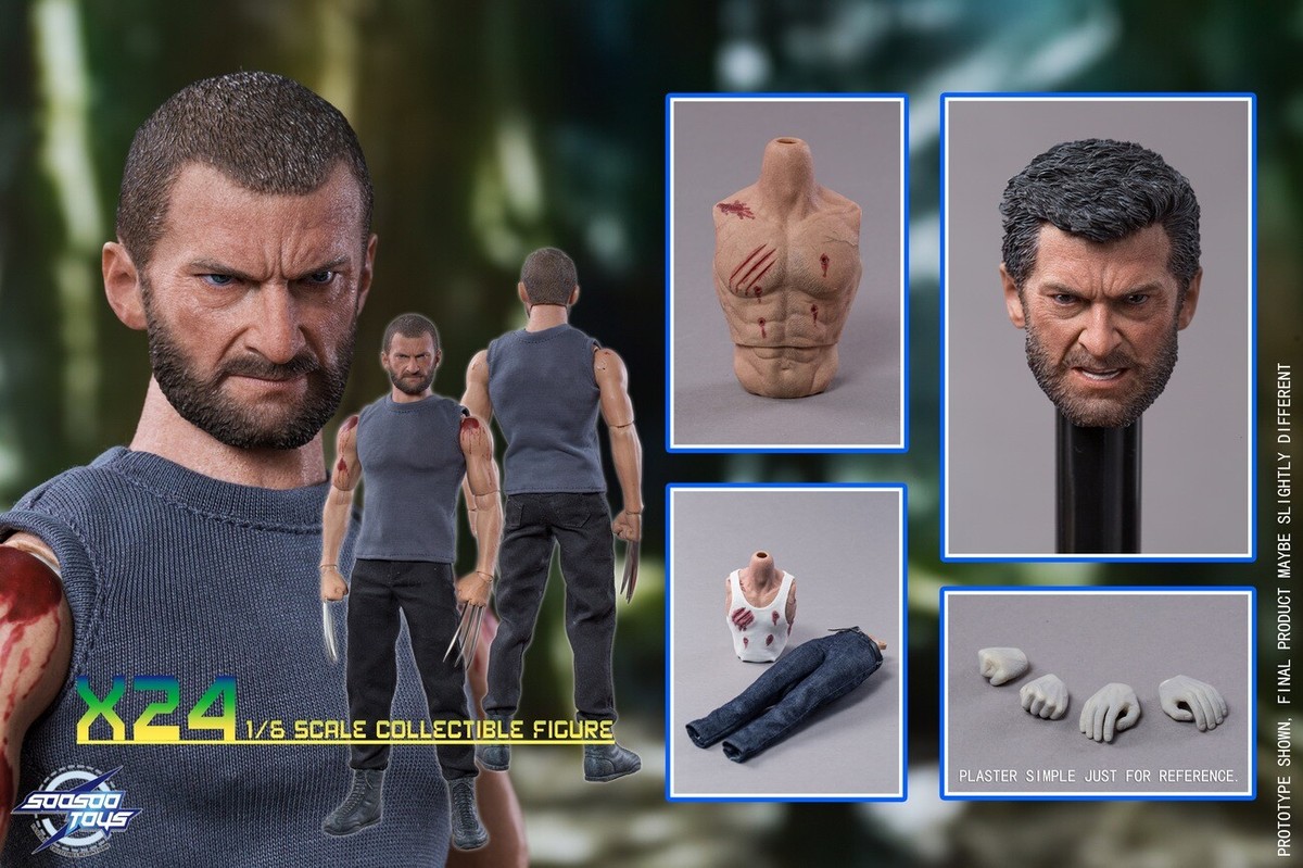 Soosootoys 1/6 X24 Wolverine Logan Wolverine SST004 Action Figure 