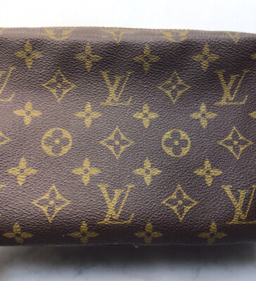 Vintage LOUIS VUITTON Monogram Cosmetic Makeup Toiletry Pochette
