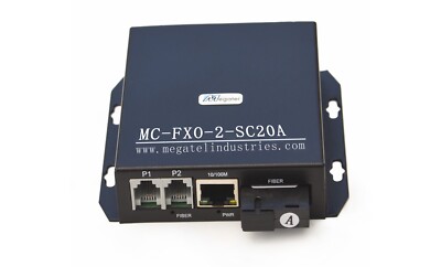 MC-FXO-2-SC20A, 2CH POTS Over Fiber Converter for SM 20Km and MM 2Km