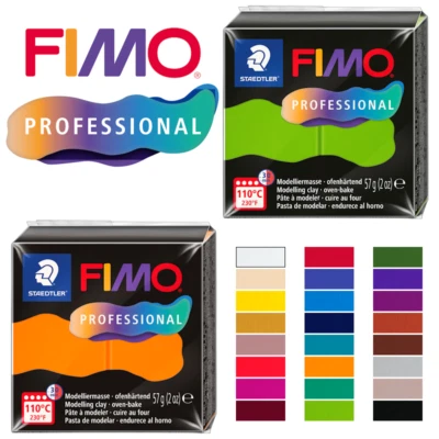 FIMO professional ofenhärtende Polymer-Modelliermasse 57g-Block
