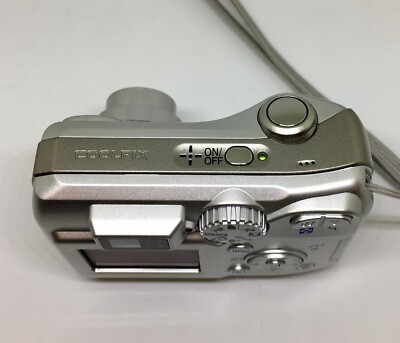 Nikon COOLPIX 3200 3.2MP Digital Camera - Silver 182089015554 | eBay