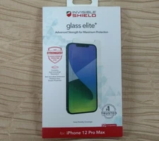 ZAGG InvisibleShield Glass Elite+ Strongest Screen Protector iPhone 12 Pro Max