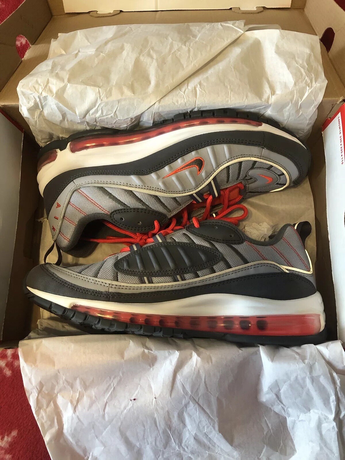 air max 98 wolf grey total crimson