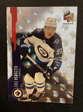 21-22 UD Extended Series Hockey Rookie RC HoloGRFx HG-4 Cole Perfetti