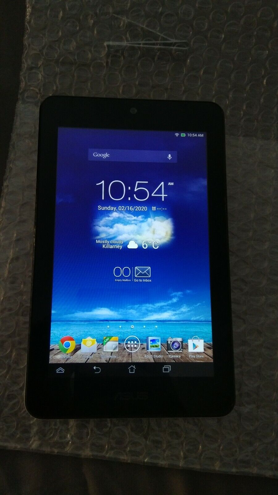 White Asus Memo Pad HD7 ME173X 7inch 16GB Android 4.2.2 Tablet With Google Play