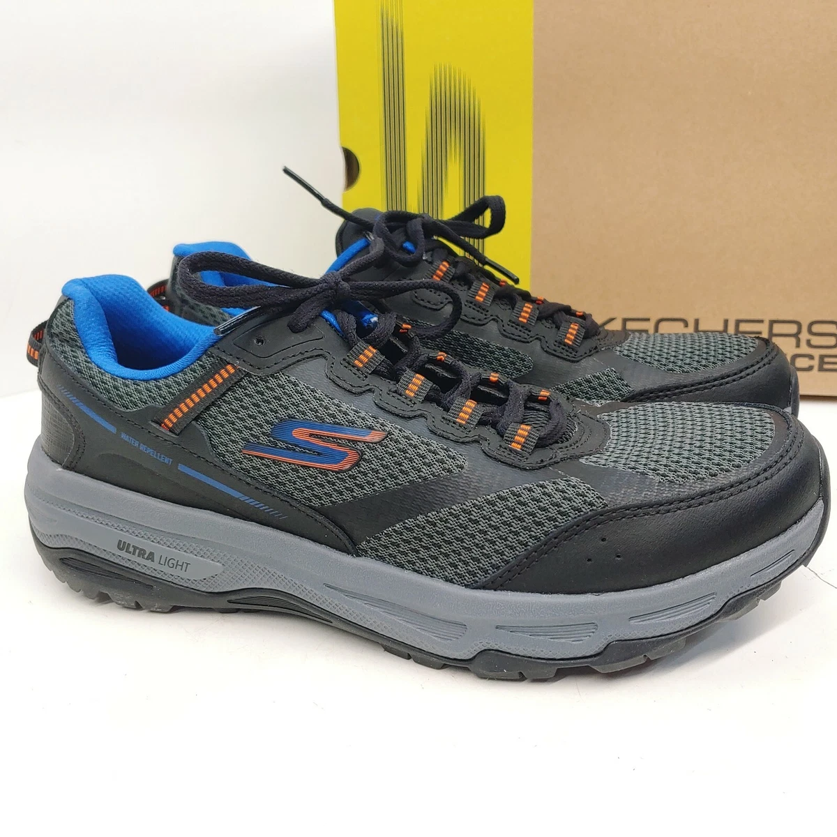 Mens Skechers GoRun Trainers Memory Foam Trail Walking Water Repellent  Shoes