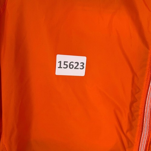 Virginia Tech Jacket Womens XL Orange Full Zip Hooded Hokies NCAA Football - Picture 15 of 15