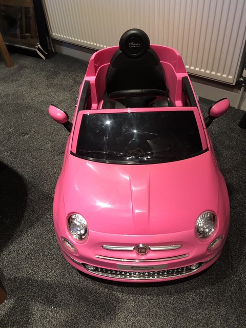 fiat 500 electric ride on