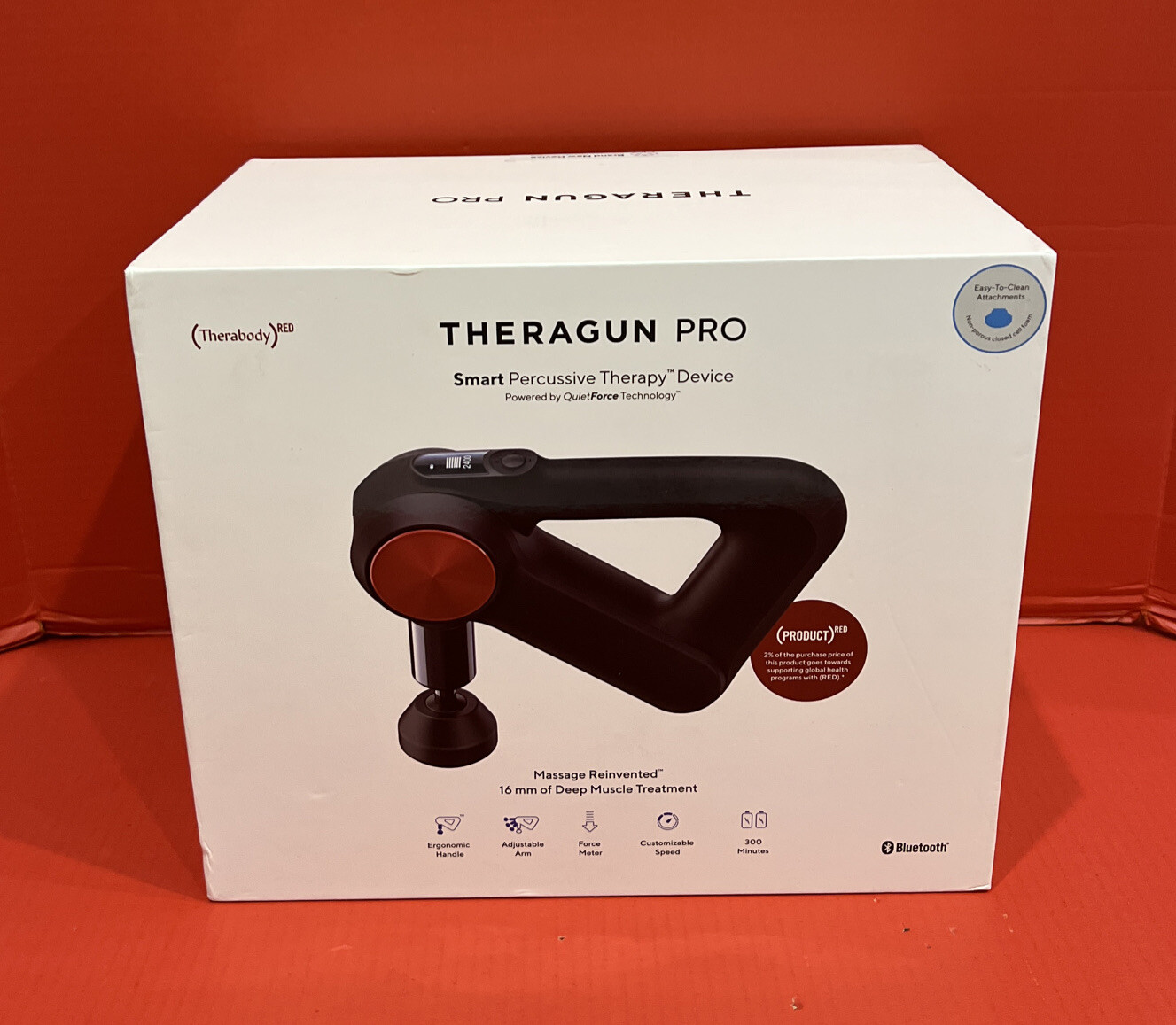 Theragun Pro Red G4ProPkg 2021 4th Gen Percussive Therapy Massage