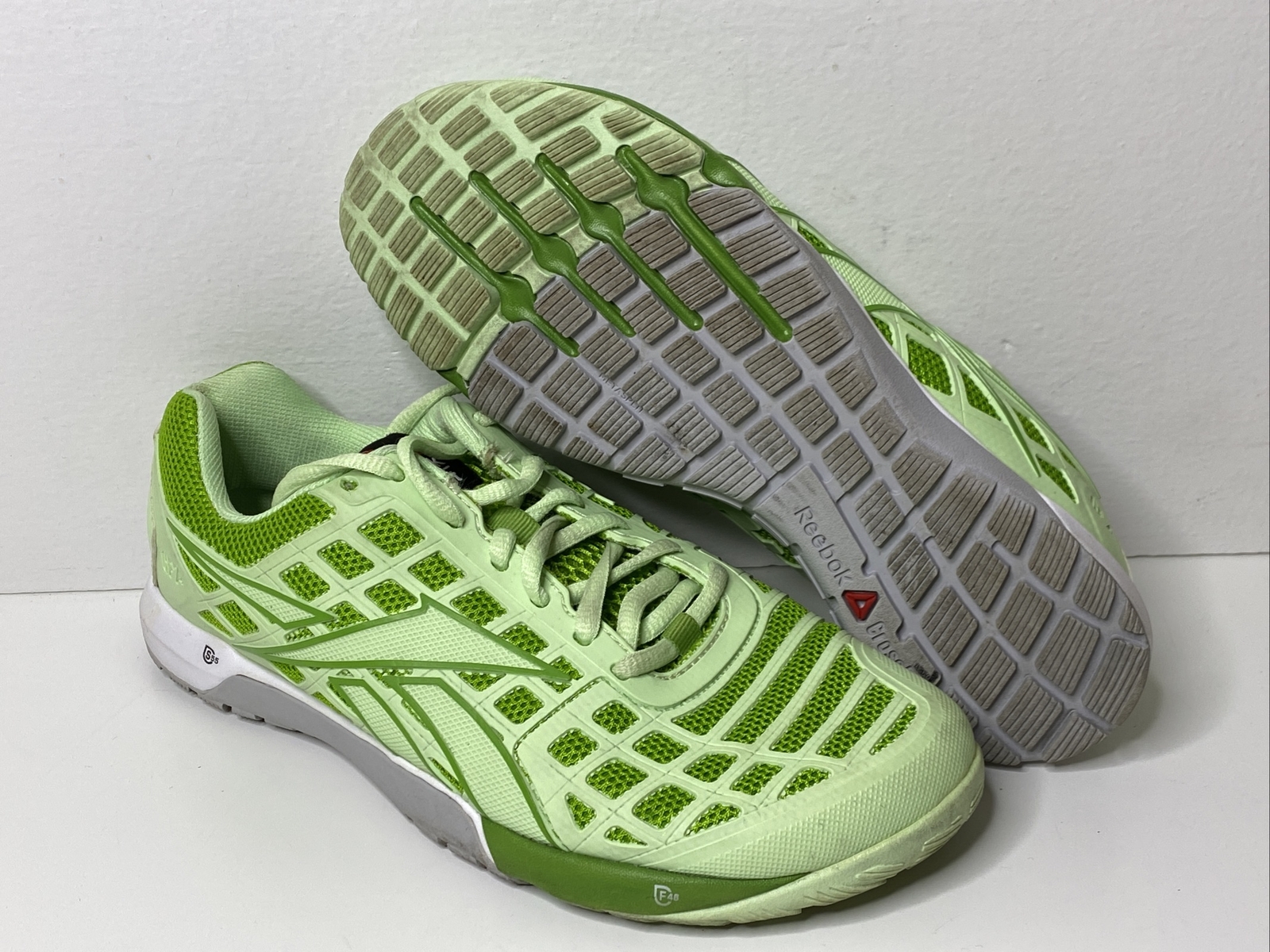 reebok green womens shoes
