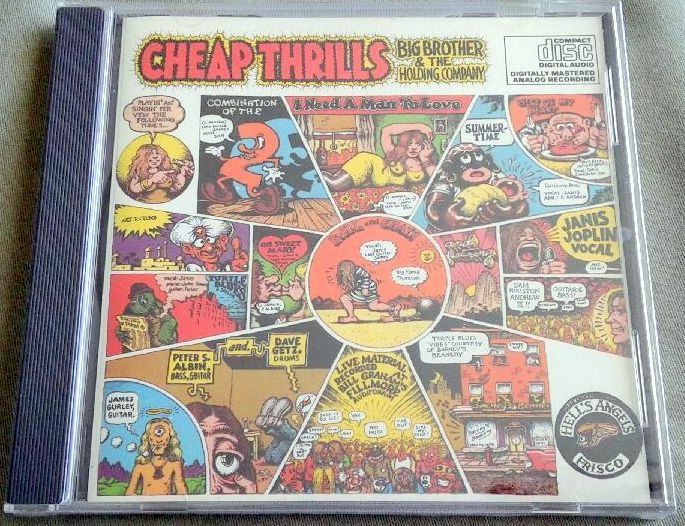 BIG BROTHER & THE HOLDING COMPANY-CHEAP THRILLS-CD FACTORY SEALED