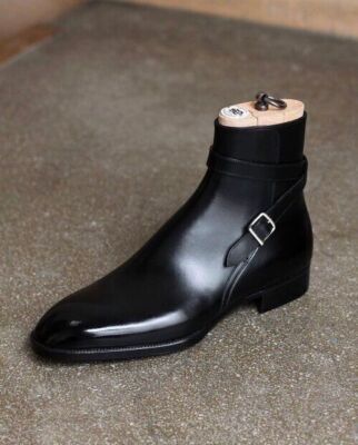 Men Handmade Genuine Leather Shoes Decent Ankle Oxford Formal Dress Boots