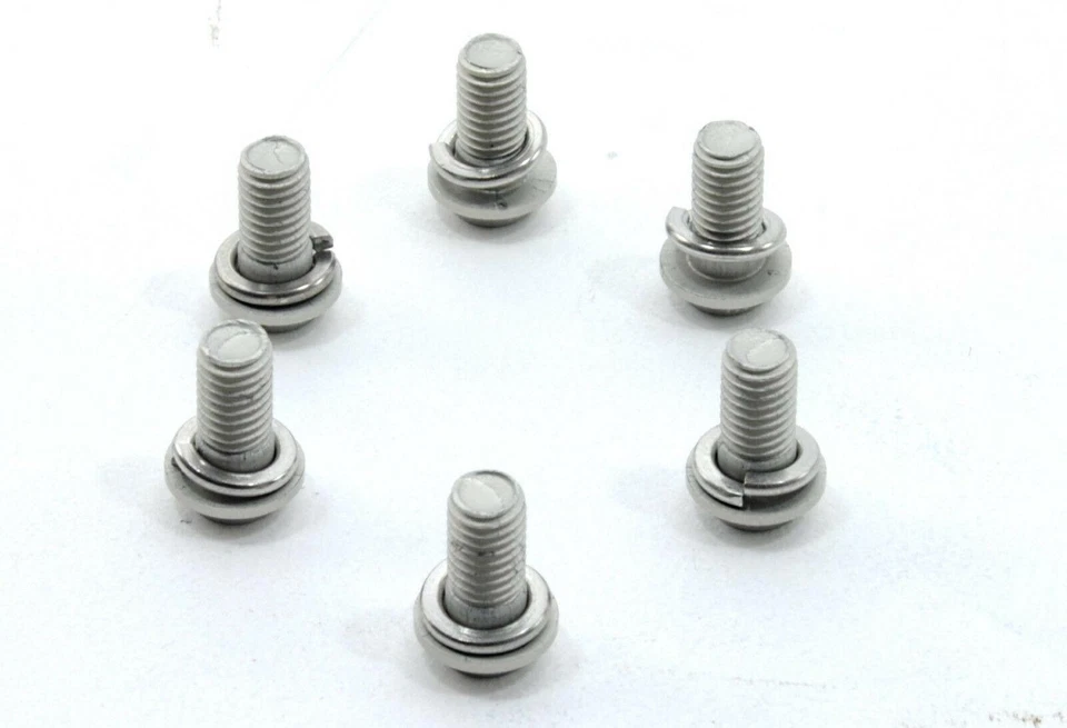 Комплект из 6 болтов дискового тормоза ротора Torx для горного велосипеда M5 x 10,5 T20 - Изображение 2 из 4