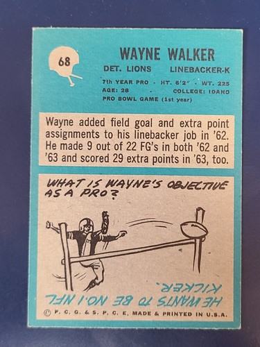 Tarjetas de fútbol americano Philadelphia 1964 completan el conjunto que elijas #1 - 98 - Imagen 135 de 195