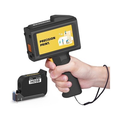 Handheld Inkjet Printer 0.5 Inches Print Height Weighs Only 390g for Batch Co...