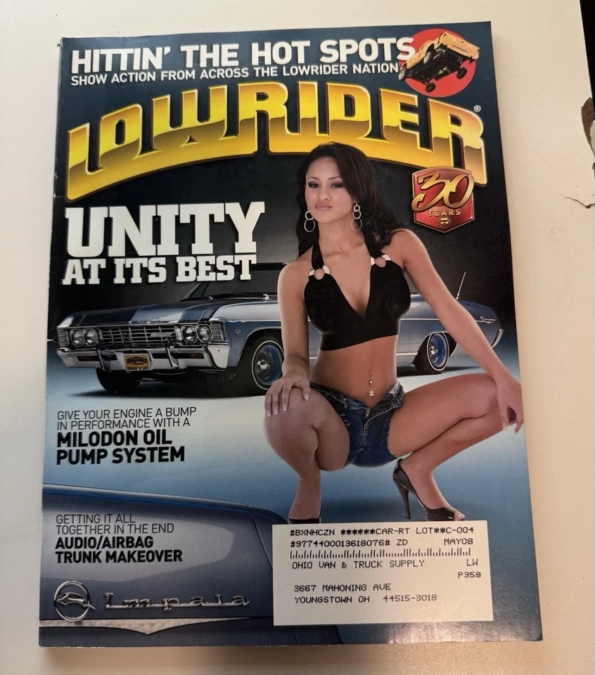 Lowrider Magazine 6 Issues-2007-Feb March, April, June : 2016- Oct. Like New Foto 2 de 4