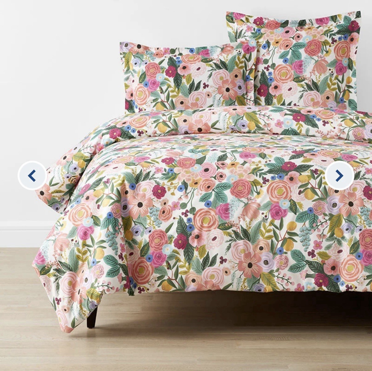 Rifle Paper Co Garden Party King Duvet Cover The Company Store NIP