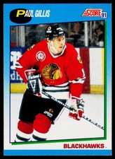 1991-92 Score Canadian #403 Paul Gillis
