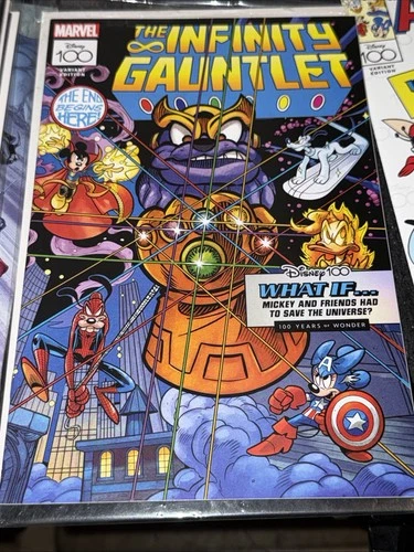 AMAZING SPIDER-MAN 23 NEW WHAT IF? DISNEY100 VARIANT MARVEL COMICS 2023