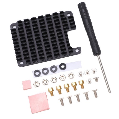 Aluminum Alloy Heat Sink With Installation Kit For CM4 - Ensure - Afbeelding 19 van 22