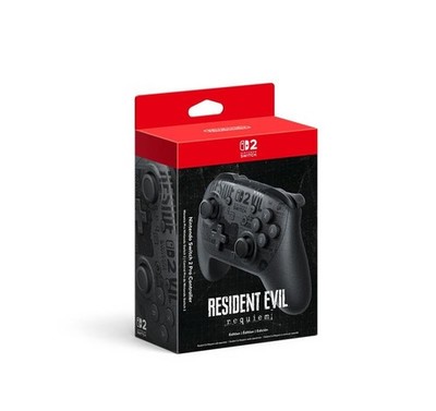 Nintendo Switch  2 Pro Controller Resident Evil Requiem Edition