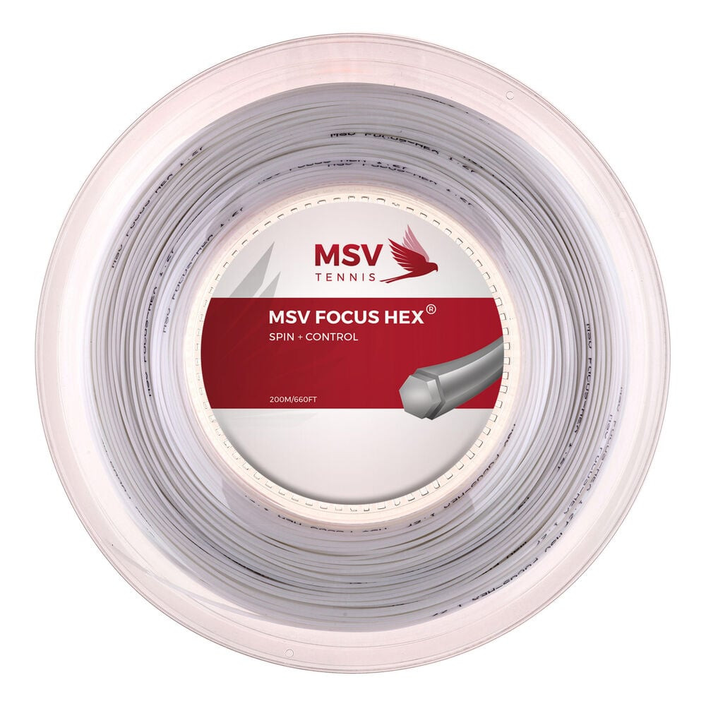 MSV Focus-HEX 200m wei Tennis Saitenrolle из монофиля 14690₽