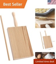 Fantes Cousin Allora's Compact Beechwood Garganelli Maker for Homemade Pasta