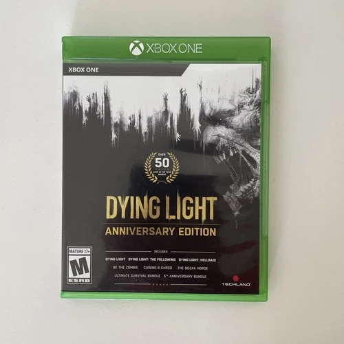 Dying Light Anniversary Edition Xbox One 2020 Multiplayer Online Complete CIB M