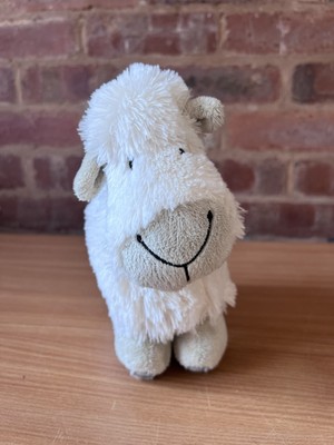 Jelly Kitten (JELLYCAT) Trüffel Schaf Rassel Spielzeug Tröppel Plüsch mit Riemen