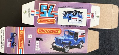 Matchbox Superfast #5 U.S. Mail  77- 82 Type L Repro Box 