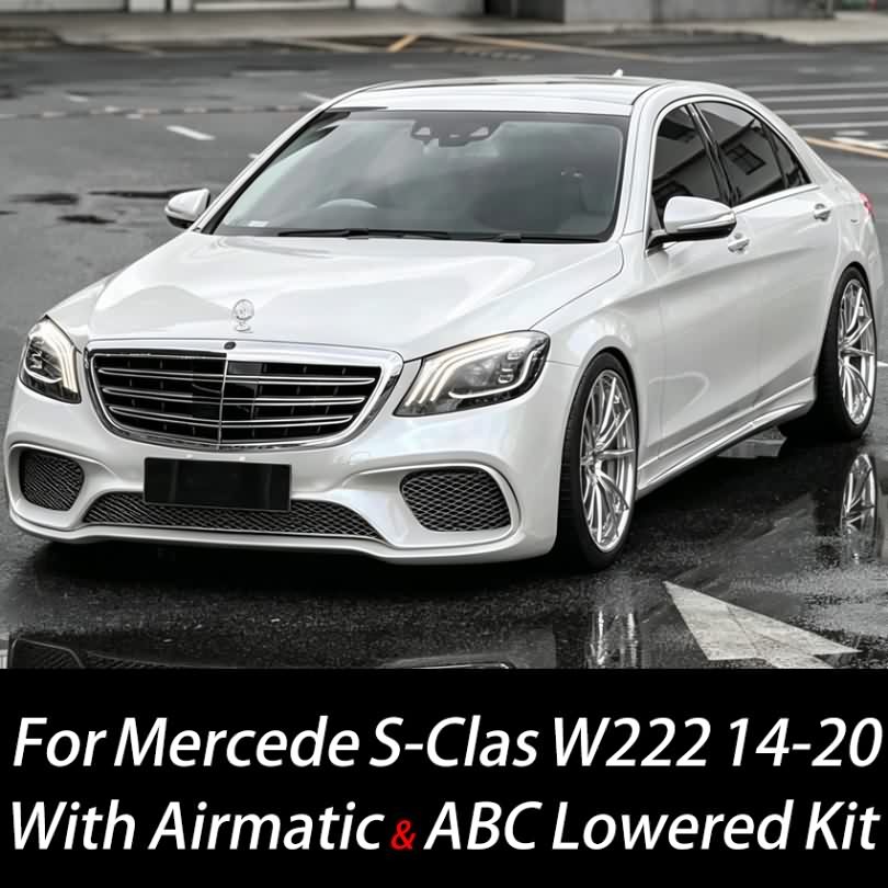 For W222/C217 Mercedes Benz S-Class adjustable lowered links